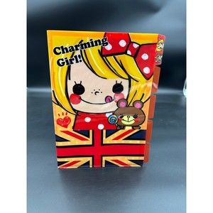 Rare Charming Girl kawaii Characters 2006 y2k File British moco moco Japanese